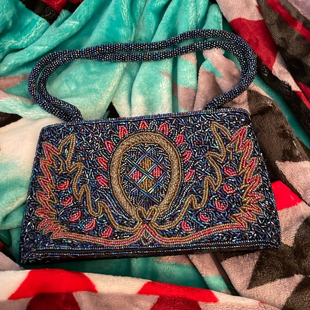 Small beaded purse